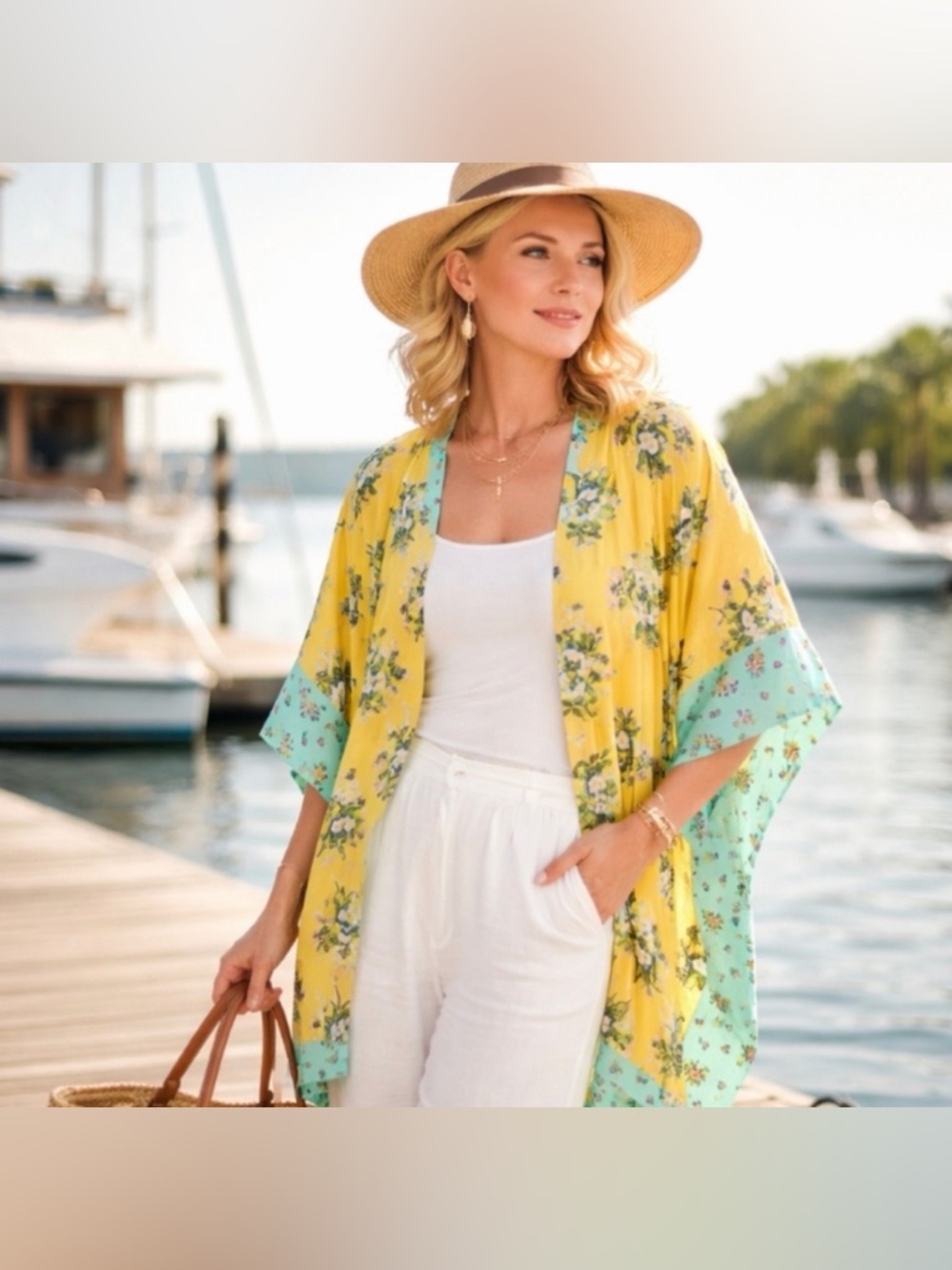 MATILDA JANE Women’s What A Catch Kimono - M/L